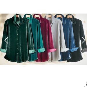 Soft Surrounding Women The Velvet Shirt